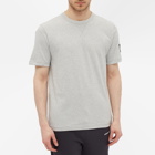 Calvin Klein Men's Monogram Sleeve Badge T-Shirt in Light Grey Heather