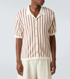 King & Tuckfield Striped wool shirt