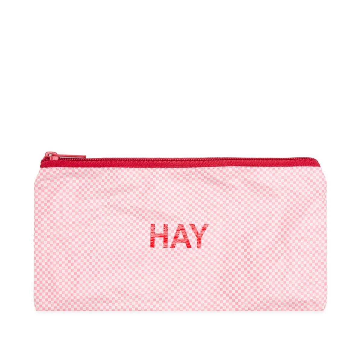 HAY Candy Mono Wash Bag - Flat Set of 3 in Light Pink 