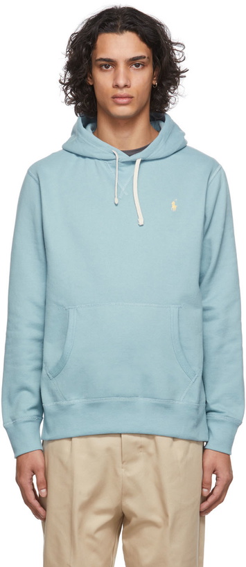 Photo: Polo Ralph Lauren Blue RL Fleece Hoodie