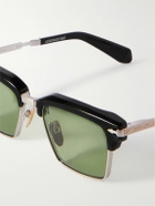 Jacques Marie Mage - Alin D-Frame Silver-Tone and Acetate Sunglasses