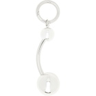Justine Clenquet Silver Connie Piercing Keychain