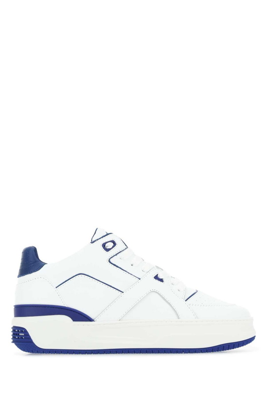 Photo: Just Don Two-tone Leather Courtside Lo Jd3 Sneakers