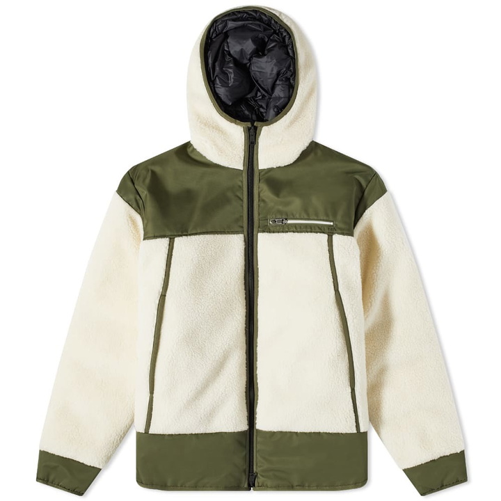 Photo: Moncler Goustan Polar Fleece Down Jacket