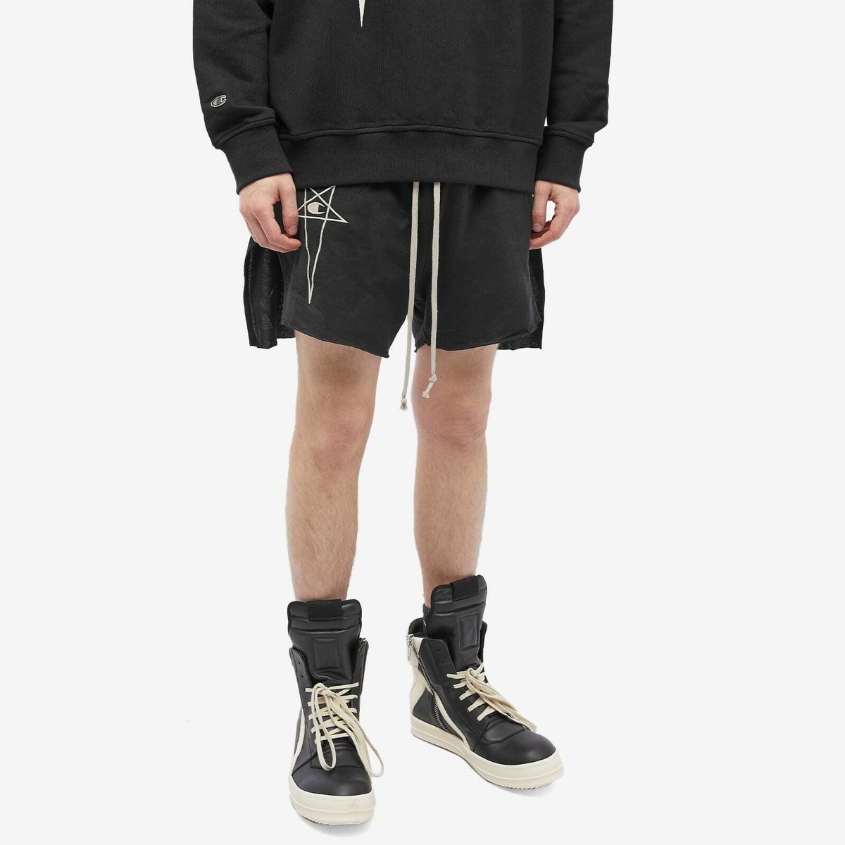 RICK OWENS × Champion DOLPHIN BOXER Rick Owens x Champion Dolphin Boxers in Black Rick Owens