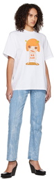 Stella McCartney White 'No War' T-Shirt