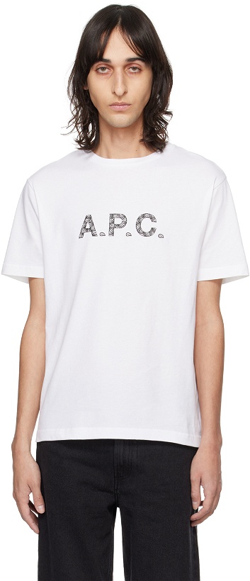 Photo: A.P.C. White James T-Shirt
