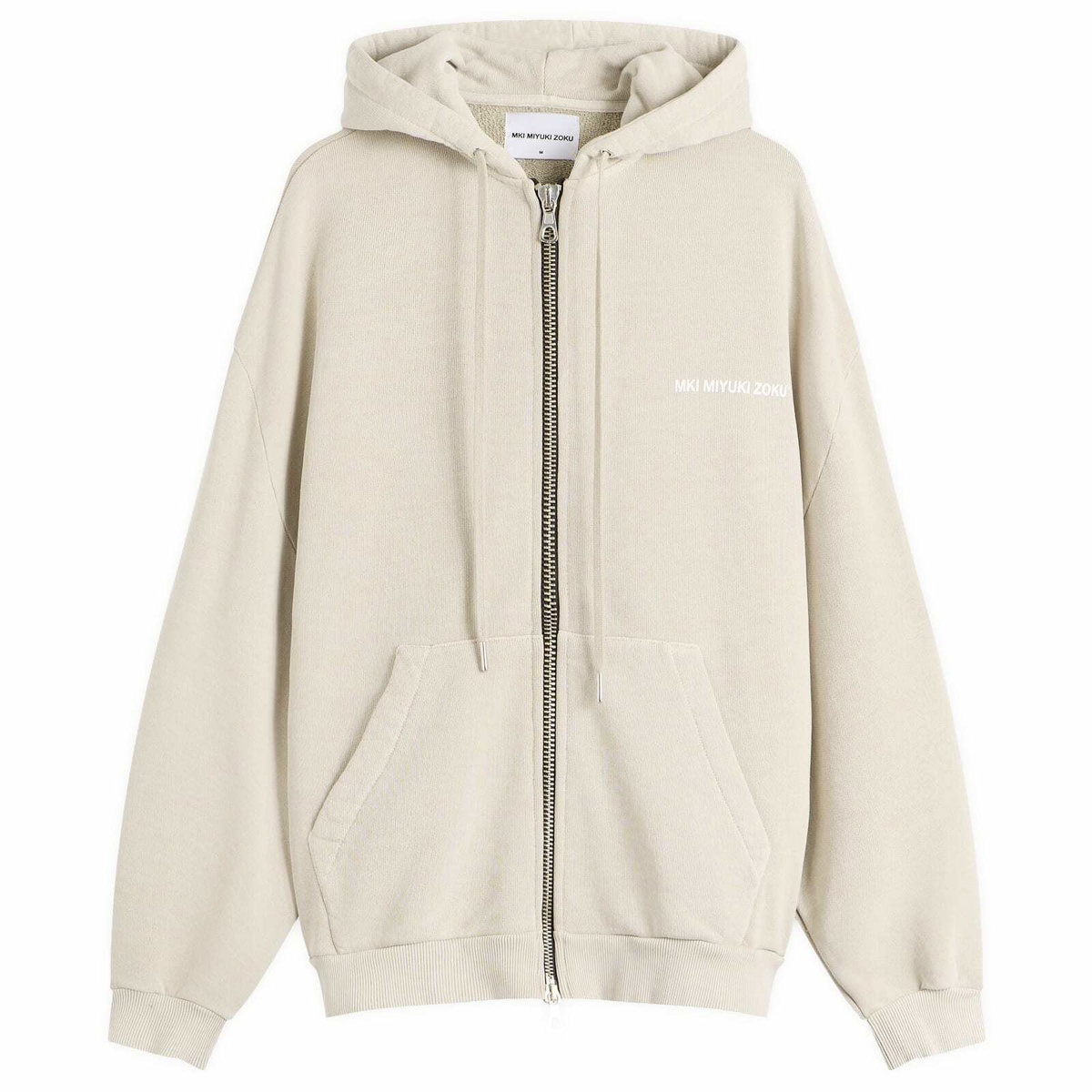 MKI Men's Uniform Zip Hoodie in Pigment Cement