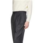 Editions M.R Grey Large High-Waisted Paul Trousers