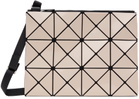 BAO BAO ISSEY MIYAKE Beige Lucent Crossbody Bag