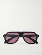 Jacques Marie Mage - Rocky Mountain Featherbed Teewinot Aviator-Style Acetate Sunglasses