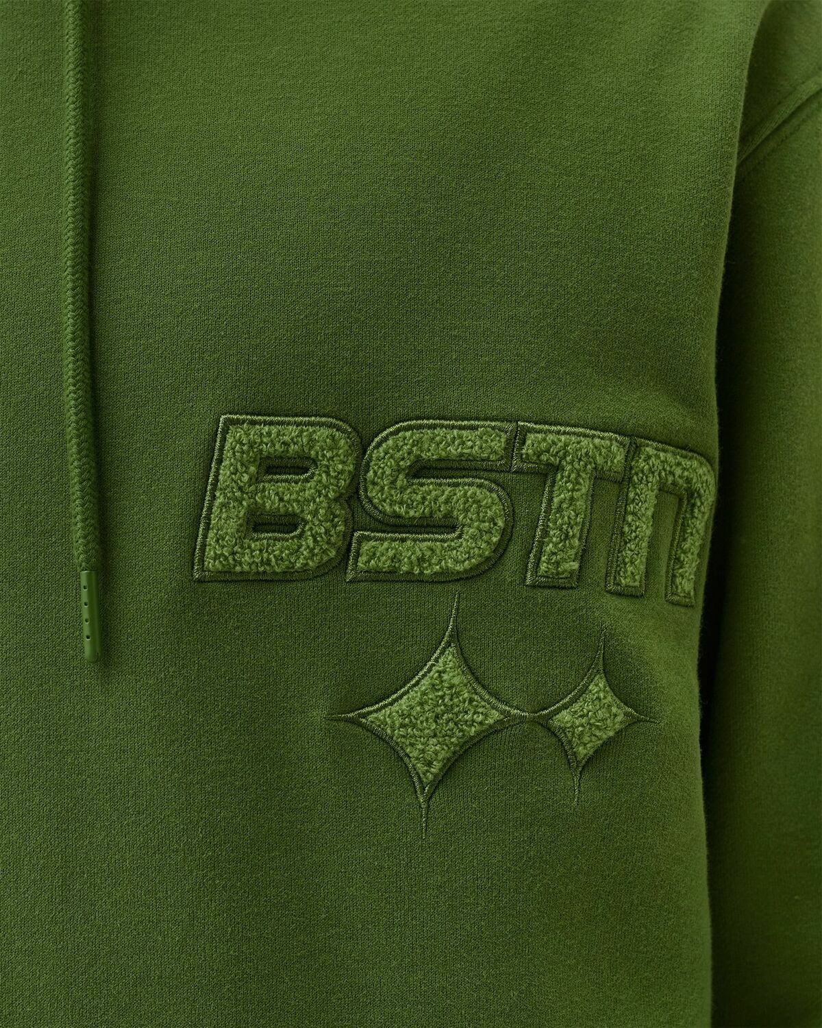 Bstn Brand Peached  Logo Hoody Green - Mens - Hoodies