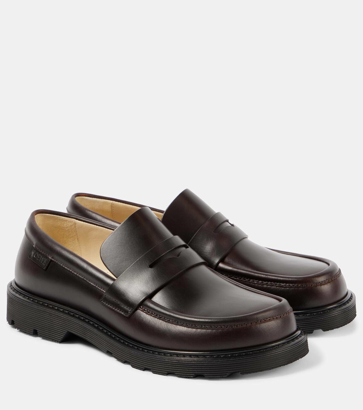 Loewe Blaze leather loafers Loewe