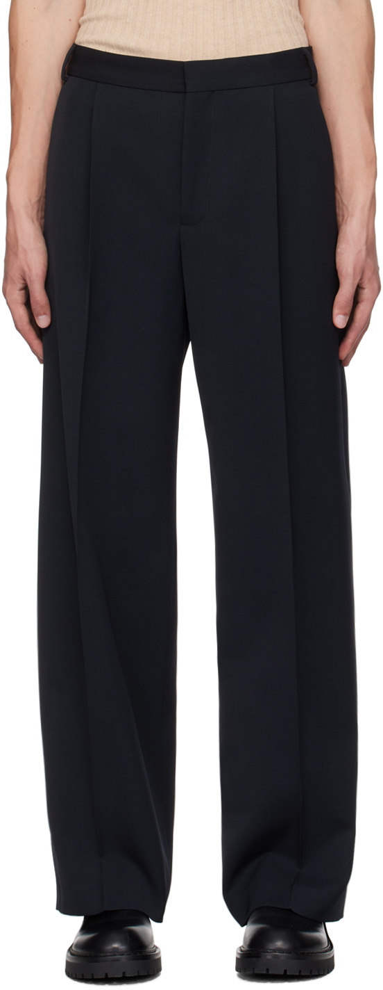 Walter Van Beirendonck Black Star Trousers
