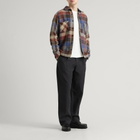 Wax London Men's Whiting Pike Check Overshirt in Rust/Multi