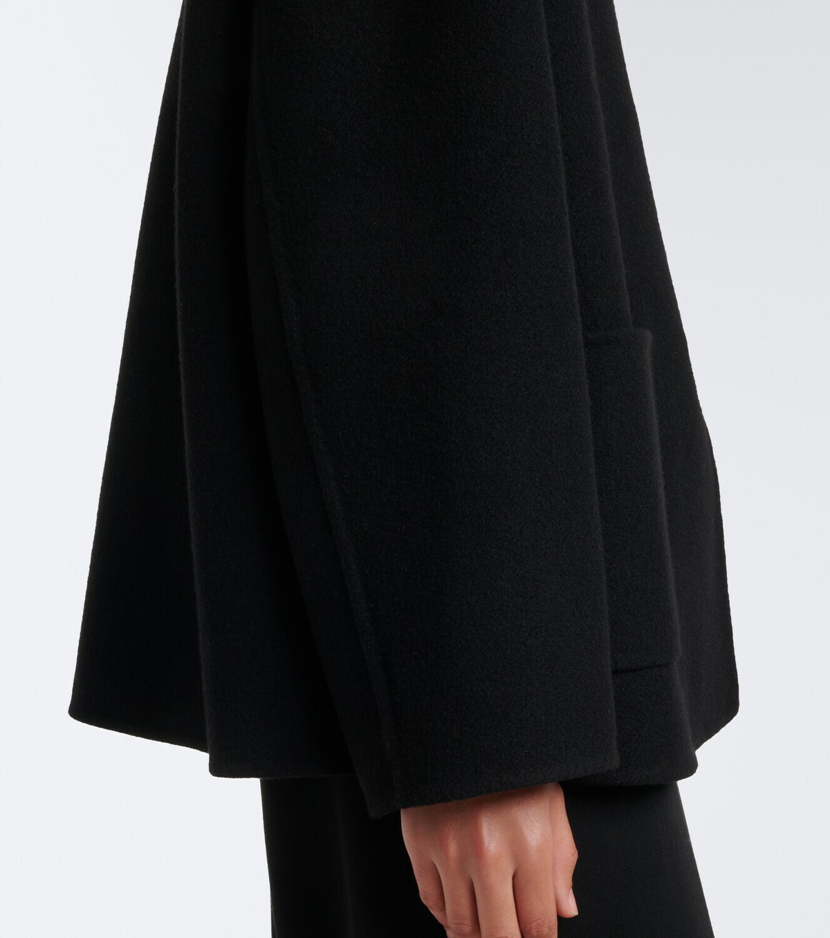 The Row Quintus wool and cashmere-blend jacket