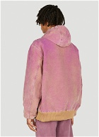 NOTSONORMAL - Washed Working Jacket in Purple