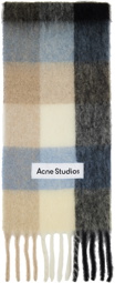 Acne Studios Multicolor Check Scarf