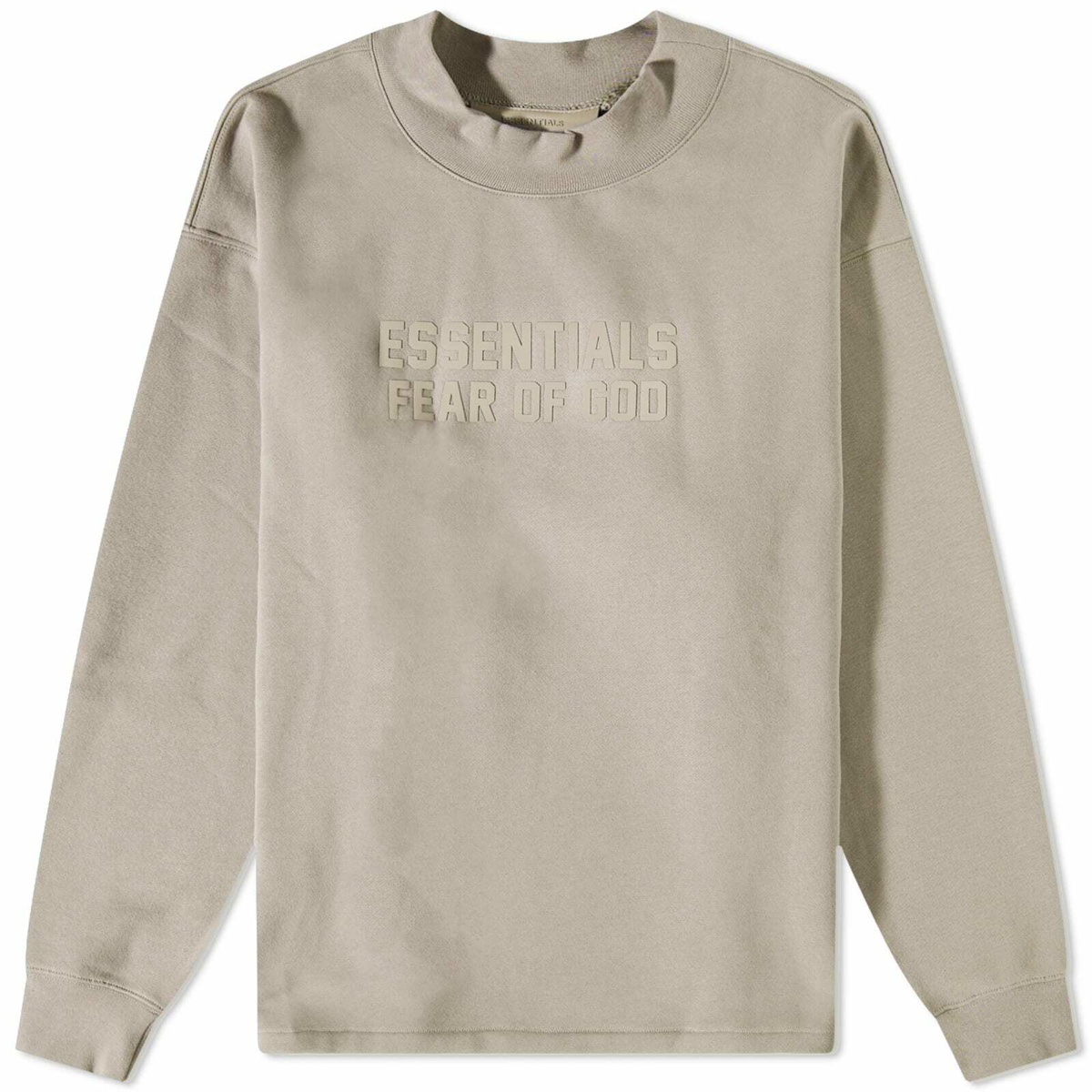 Fear of God ESSENTIALS Men's Relaxed Crew Sweat in Seal