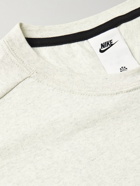 Nike - Sportswear Logo-Appliquéd Cotton-Blend Jersey T-Shirt - Gray