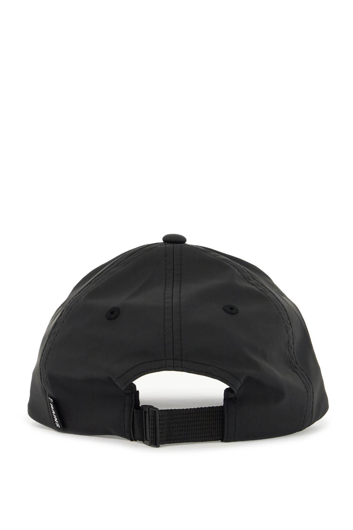 RAINS waterproof baseball cap Black