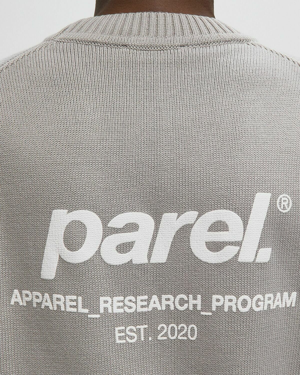 Parel studios BP Knit Grey Mens Pullover