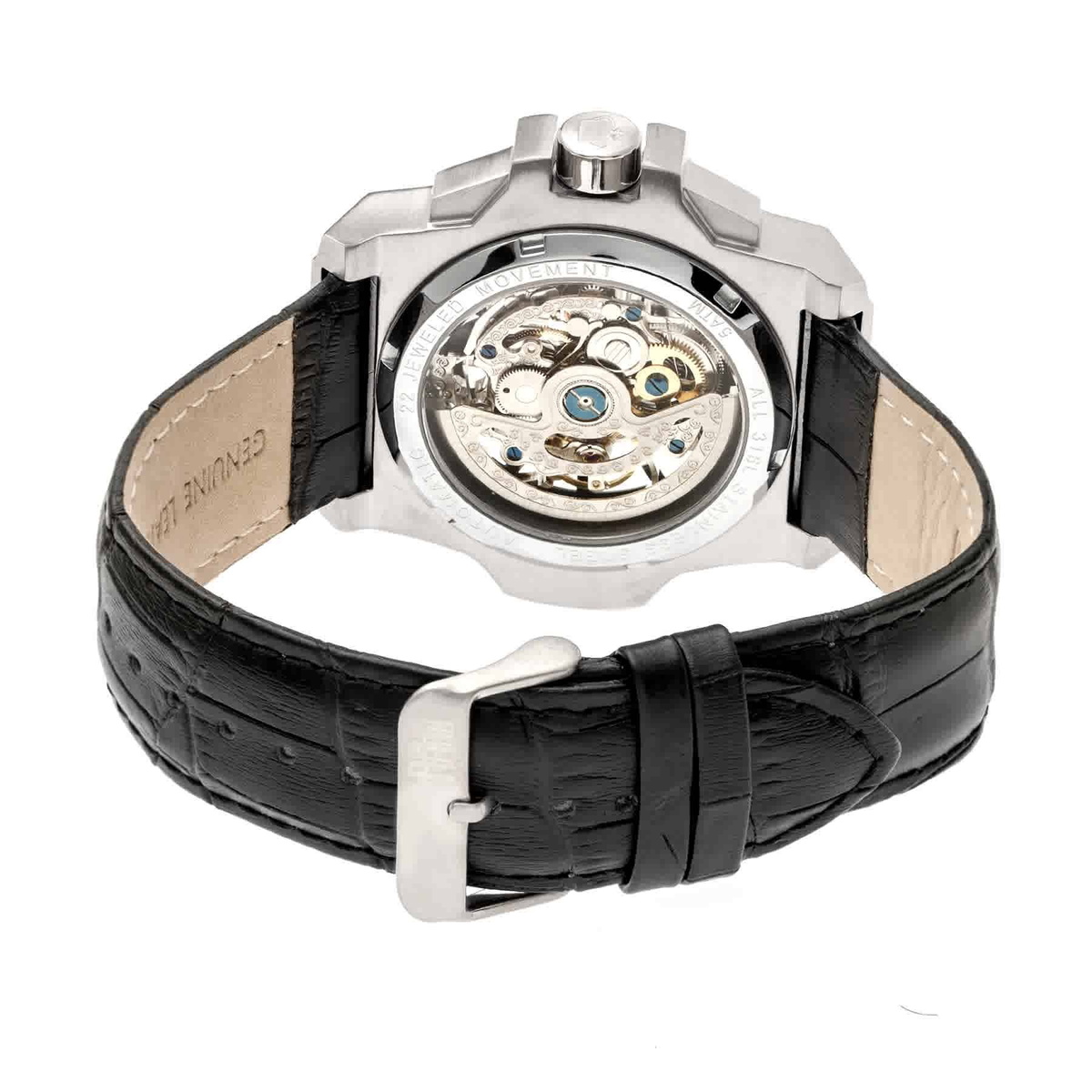 Reign Commodus Automatic Silver Dial Mens Watch REIRN4001