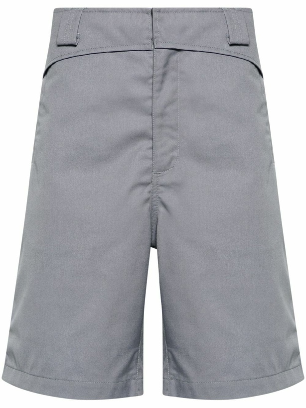 Photo: GR10K Grey Folded Belt Shorts