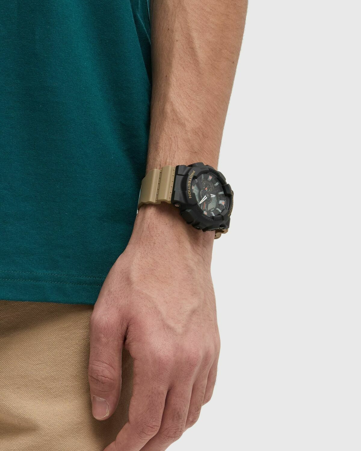 G-SHOCK GA-110TU-1A5ER black/beige Mens Watch