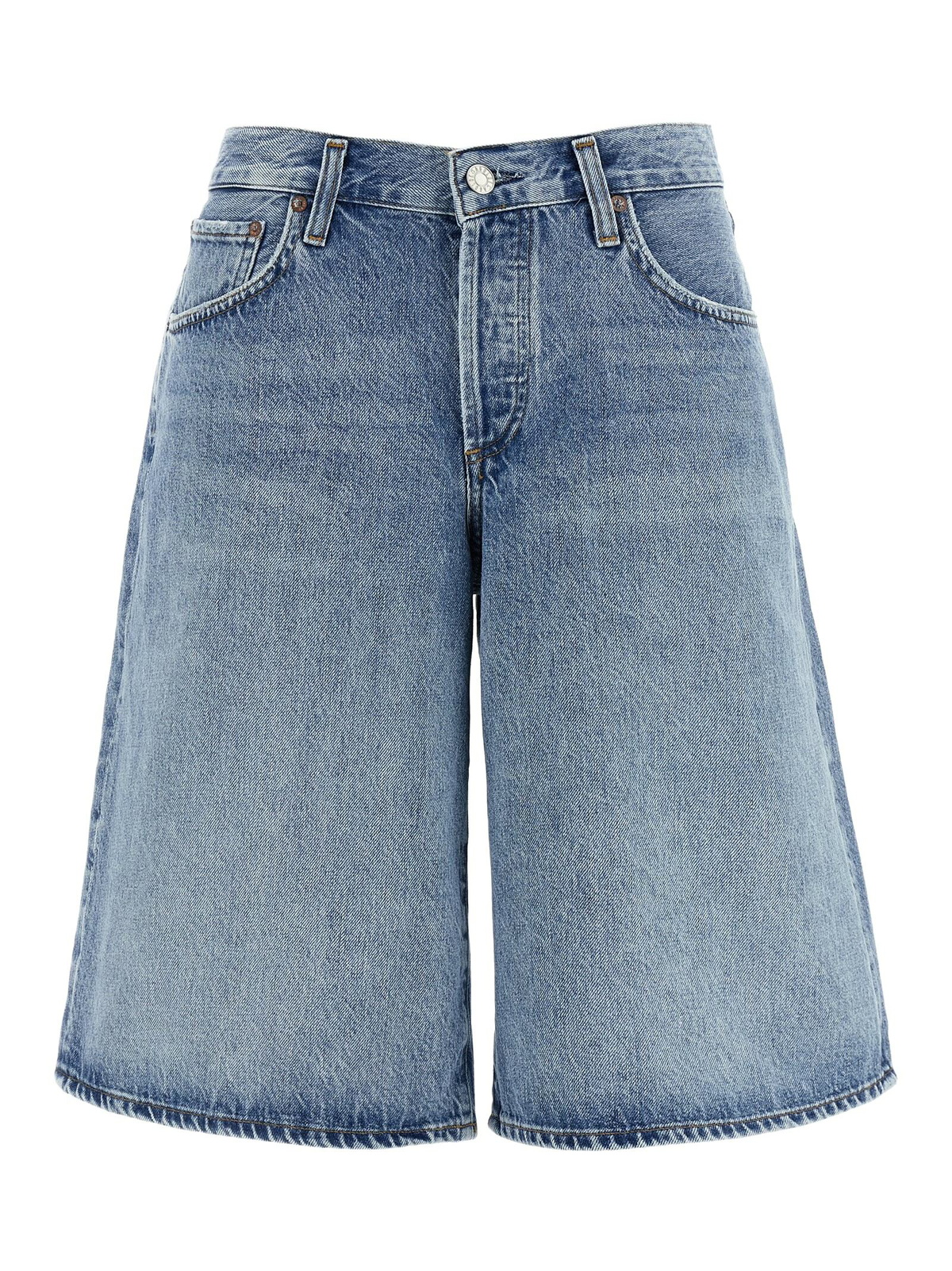 ショートパンツ AGOLDE Women Shorts  Burmudas A223B 1206RNU BLUE SHORTS COLLECTION – AGOLDE