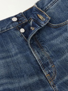 Jeanerica - Vega Straight-Leg Mid-Rise Cotton-Blend Jeans - Blue