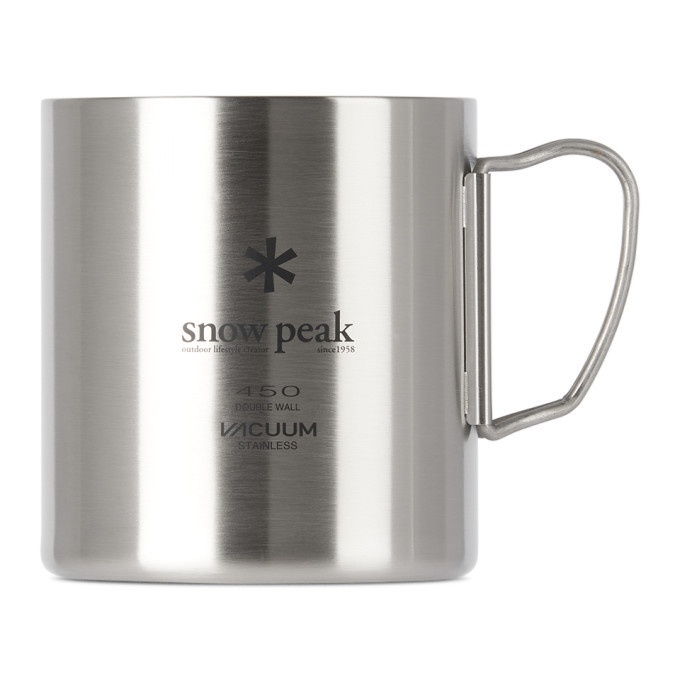 Photo: Snow Peak Silver Vacuum Double Wall 450 Mug