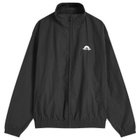 Marine Serre Women's Sport Nylon Track Jacket in Black