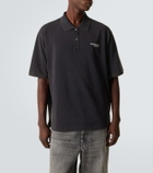 Acne Studios Cotton piqué polo shirt