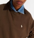 Polo Ralph Lauren Logo cotton-blend jersey sweatshirt