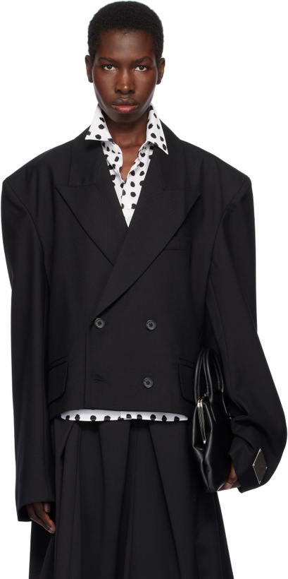 Photo: VAQUERA Black Slouchy Blazer