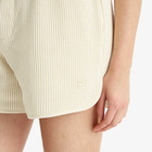 Wales Bonner Women's Song Jersey Shorts in Ivory