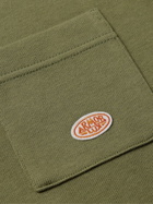 Armor Lux - Logo-Appliquéd Cotton-Jersey Sweatshirt - Green
