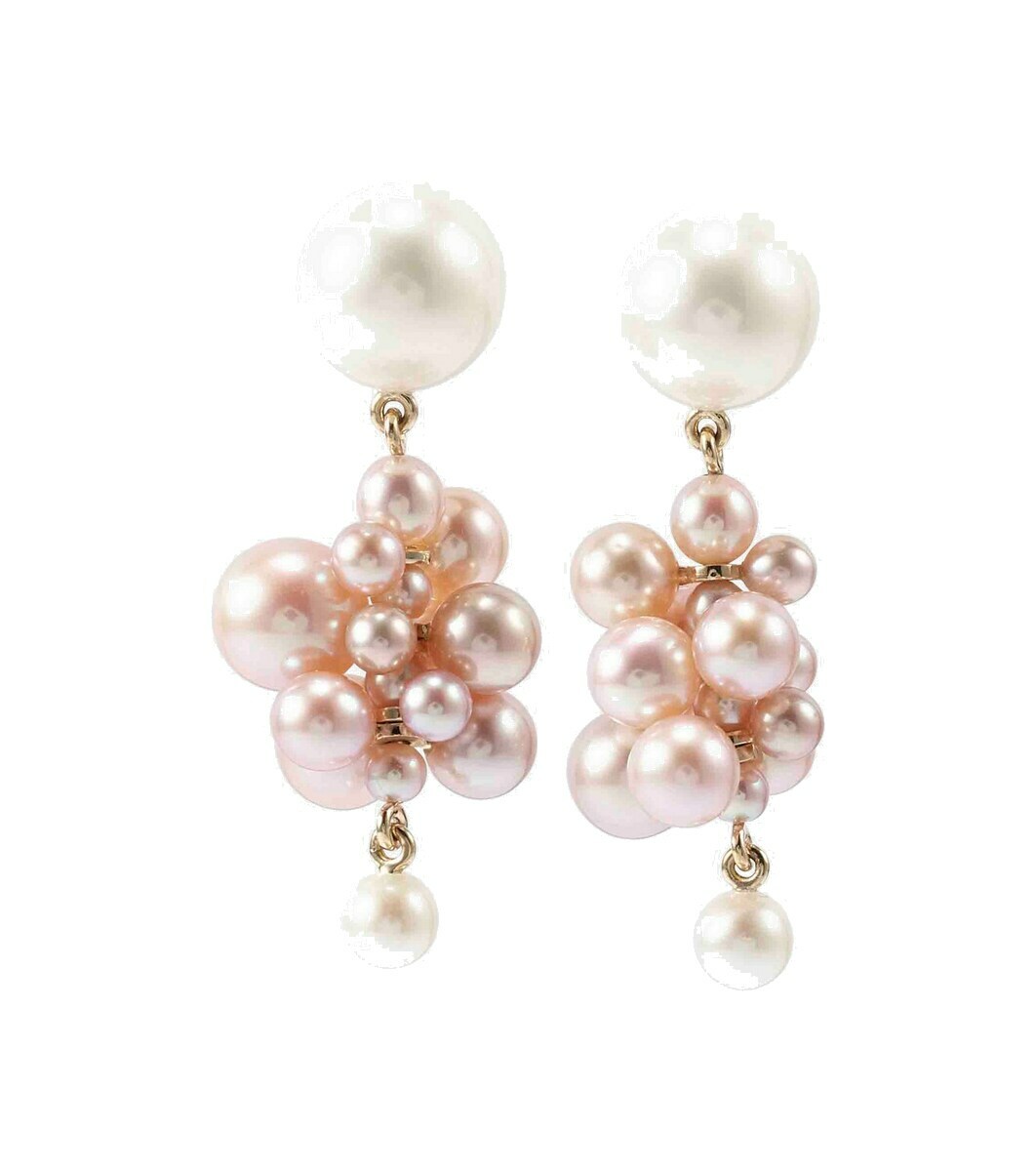 Photo: Sophie Bille Brahe Botticelli 14kt gold earrings with pearls