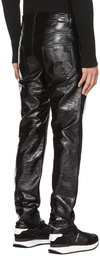 Courrèges Black Vinyl Trousers