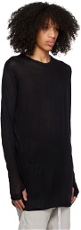 Boris Bidjan Saberi Black LS1 TF Long Sleeve T-Shirt