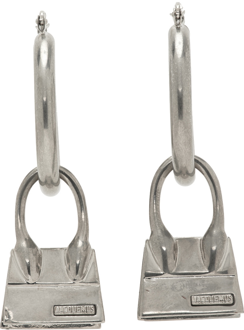 thumbnail image 2 of Handmade 925 Sterling Silver Folding Creole Earrings – 14mm Matte Finish, Nickel-Free Starter Pair 2 of 6