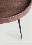 Large Bowl Table in Brown