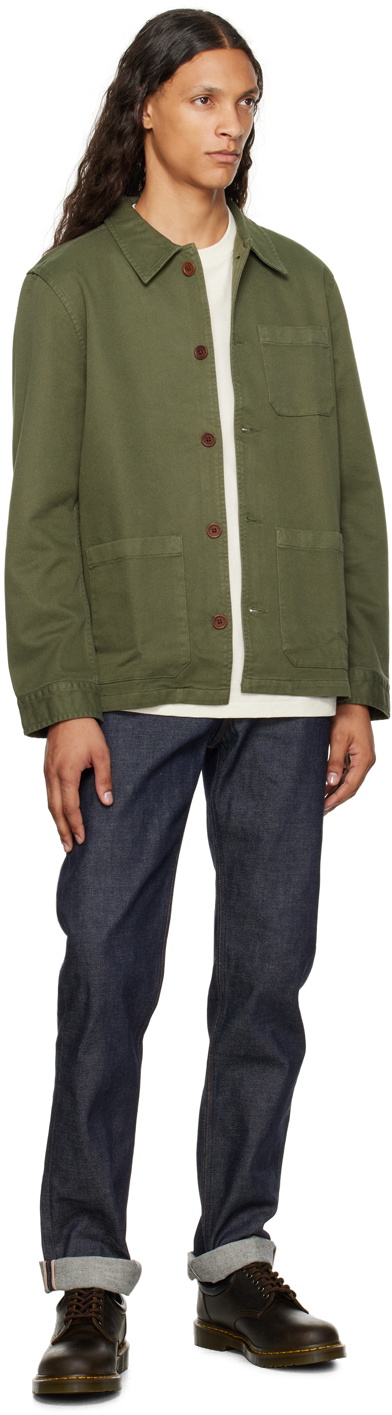Nudie Jeans Khaki Barney Jacket