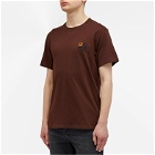 Loewe Men's Anagram T-Shirt in Chocolate Brown