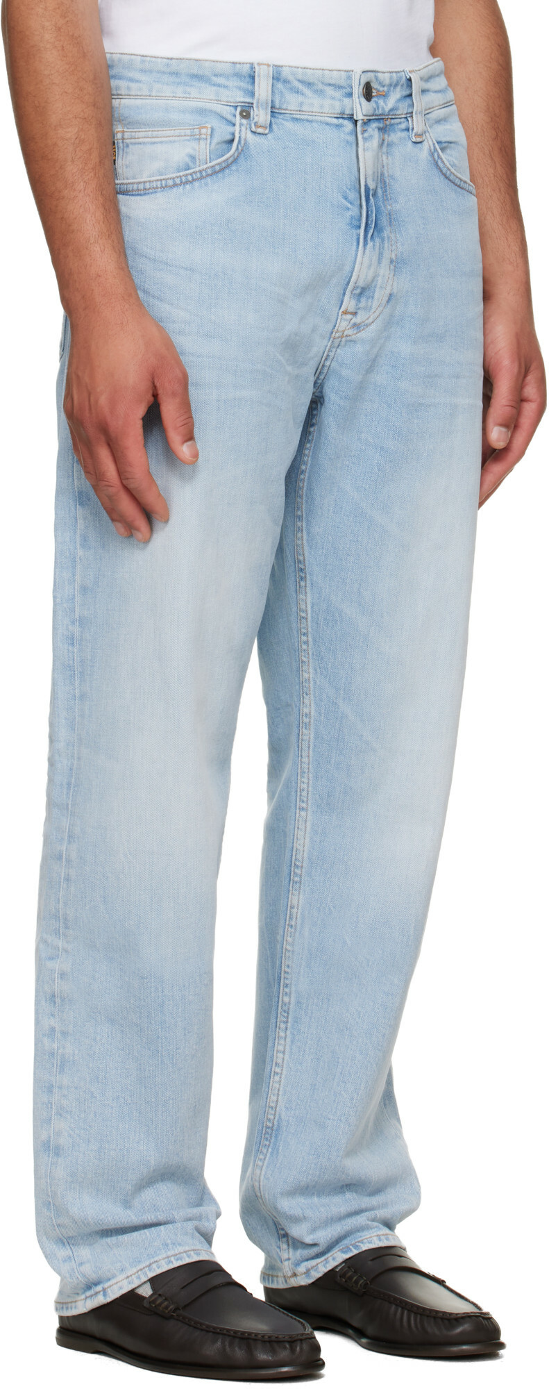 BOSS Blue Faded Jeans