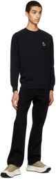 Maison Kitsuné Black Dressed Fox Sweatshirt