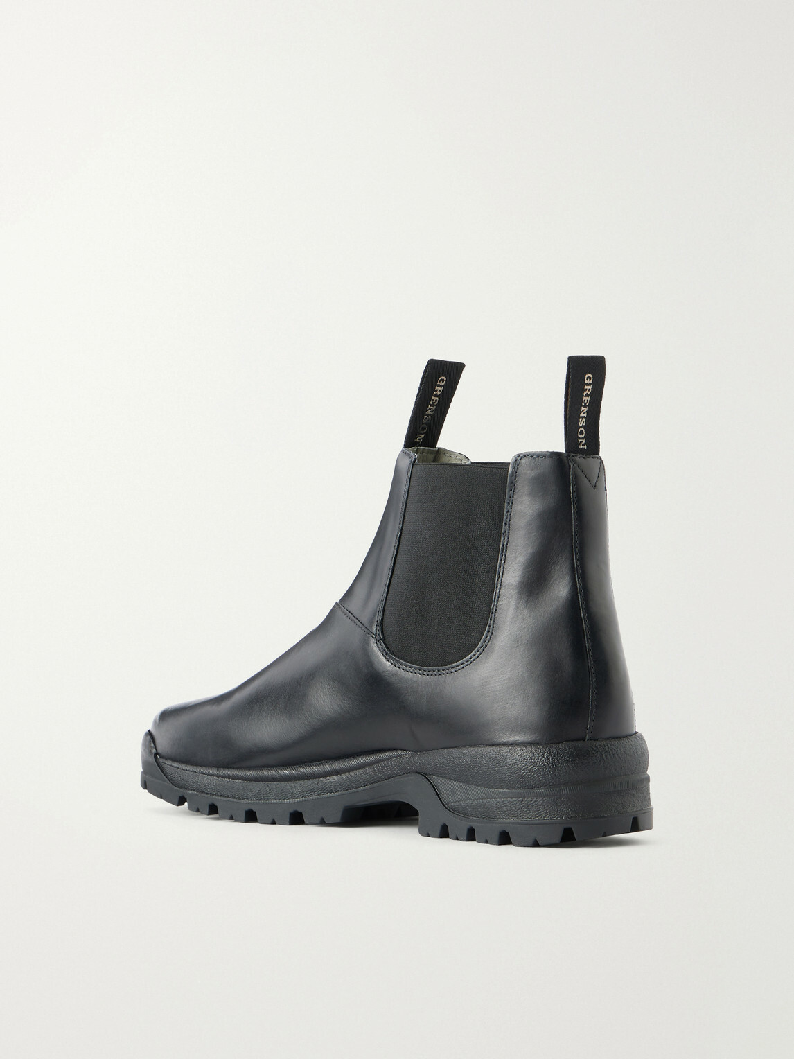 Grenson - Sneaker 94 Vegetable-Tanned Leather Chelsea Boots - Black