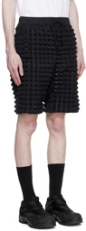 Kanghyuk Black Polyester Shorts
