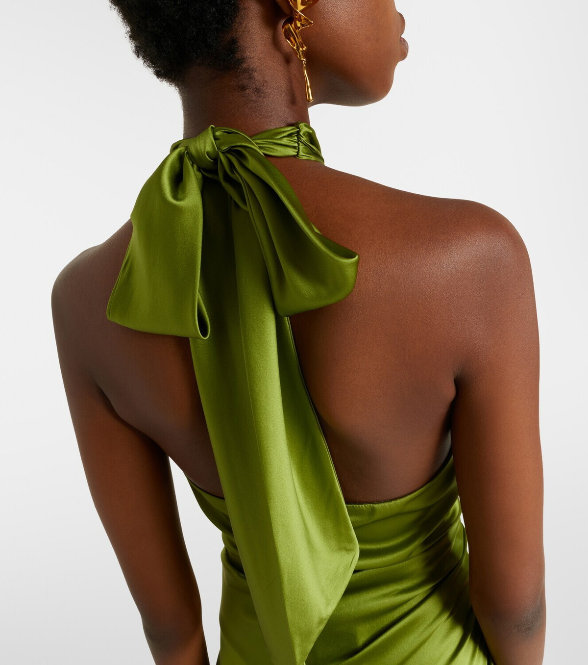 Veronica Beard Izaren silk-blend satin gown